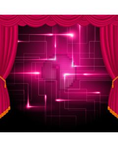 Curtaim Purple Computer Printed Photography Backdrop AUT-437
