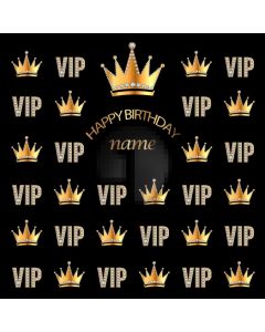 Birthday Crown Computer Printed Photography Backdrop AUT-468