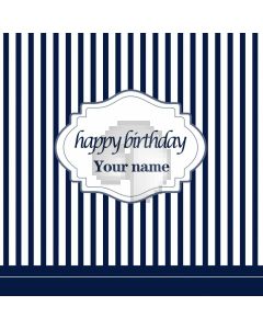 Birthday Strips Computer Printed Photography Backdrop AUT-487