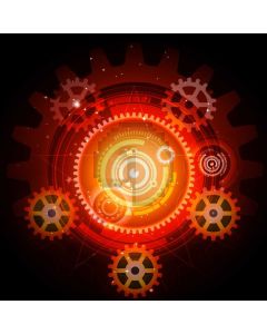 Wheel Light Computer Printed Photography Backdrop AUT-512