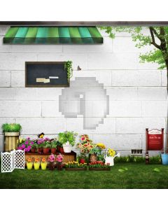 Flower Tree Computer Printed Photography Backdrop AUT-519