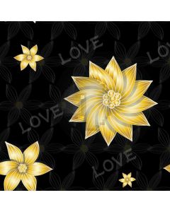 Flower Love Computer Printed Photography Backdrop AUT-545