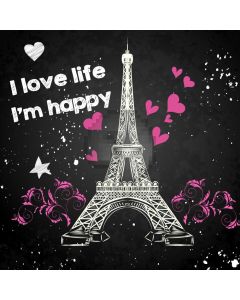 Tower Heart Love Computer Printed Photography Backdrop AUT-572