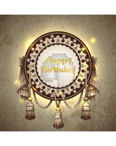 Birthday Art Computer Printed Photography Backdrop AUT-598