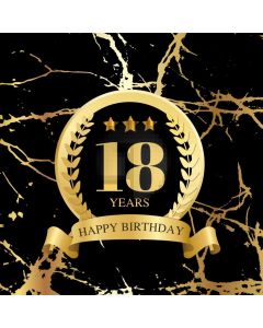Birthday Garland Computer Printed Photography Backdrop AUT-610