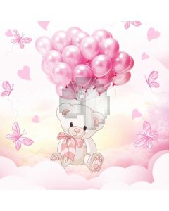 Ballon Butterfly Computer Printed Photography Backdrop AUT-623