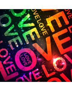 Love Colour Computer Printed Photography Backdrop AUT-628