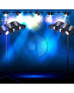 Stage Light Computer Printed Photography Backdrop AUT-630