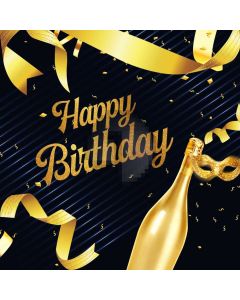 Birthday Bottle Computer Printed Photography Backdrop AUT-638