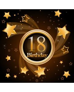 Birthday Star Computer Printed Photography Backdrop AUT-655