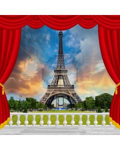 Curtain Building Computer Printed Photography Backdrop AUT-660