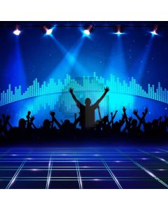 Satge Light Computer Printed Photography Backdrop AUT-684