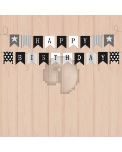 Birthday Floor Computer Printed Photography Backdrop AUT-693