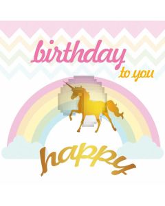 Birthday Rainbow Computer Printed Photography Backdrop AUT-694