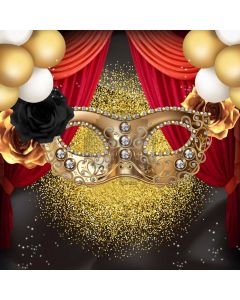Mask Ballon Computer Printed Photography Backdrop AUT-698