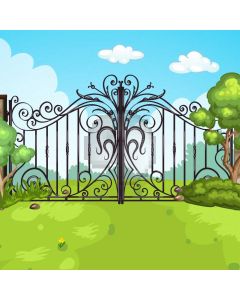 Door Tree Computer Printed Photography Backdrop AUT-721