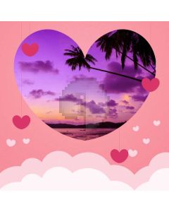 Heart Tree Computer Printed Photography Backdrop AUT-755