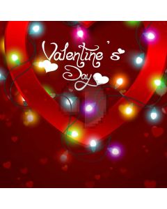 Valentine Lights Computer Printed Photography Backdrop AUT-760