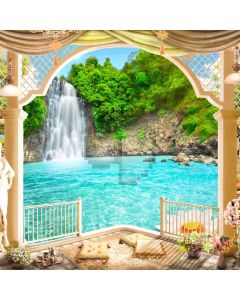 Tree Fall Computer Printed Photography Backdrop AUT-801