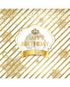 Birthday Crown Computer Printed Photography Backdrop AUT-877