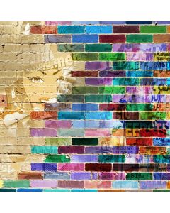 Color Face Computer Printed Photography Backdrop AUT-883