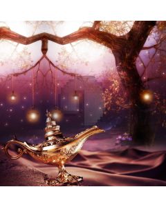 Tree Light Computer Printed Photography Backdrop AUT-891