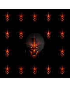 Wolf Fire Computer Printed Photography Backdrop AUT-894
