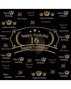 Birthday Number Computer Printed Photography Backdrop AUT-912