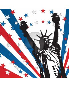Star Strip Statue Of Liberty Computer Printed Photography Backdrop AUT-990