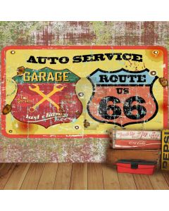 Retro Sign Computer Printed Photography Backdrop CM-6694