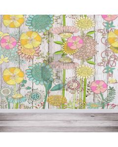 Flower Wall Computer Printed Photography Backdrop CM-6695
