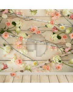 Pretty Flower Computer Printed Photography Backdrop CM-6698