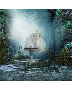 Forest Castle Computer Printed Photography Backdrop CM-6756