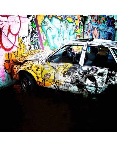 Graffiti wall Computer Printed Photography Backdrop DGX-010