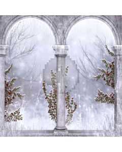 Indomitable Rose  Computer Printed Photography Backdrop DGX-169