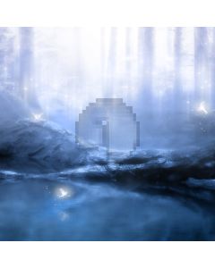 Mysterious River  Computer Printed Photography Backdrop DGX-186