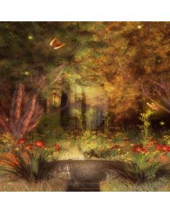 Beautiful Woods Computer Printed Photography Backdrop DGX-187