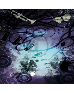 Mussy Note  Computer Printed Photography Backdrop DGX-326