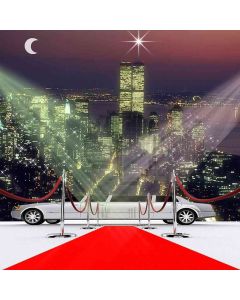 Luxury Car Exhibition Computer Printed Photography Backdrop DGX-389