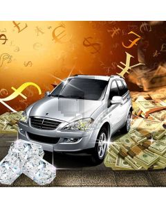 Luxury Goods Exhibition Computer Printed Photography Backdrop DGX-399