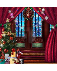 Xmas Atmosphere Computer Printed Photography Backdrop DGX-464