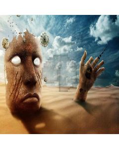 Exotic Desert Scene Computer Printed Photography Backdrop DGX-469