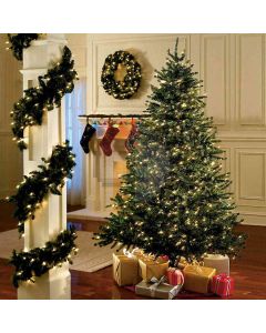Xmas Tree And Gifts Computer Printed Photography Backdrop DGX-73