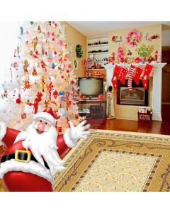 Distribute Xmas Gifts Computer Printed Photography Backdrop DGX-85
