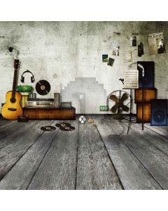 Love music Computer Printed Photography Backdrop DT-11-65