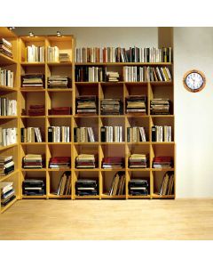 Neatly arranged bookshelf Computer Printed Photography Backdrop DT-12-46