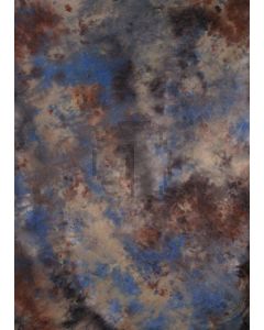 Blue brown yellow Tie-Dye Photography Muslin Backdrop Background DT-BJ-ZR0040