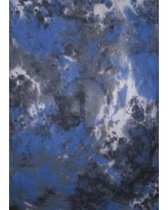 White Black Blue Tie-Dye Photography Muslin Backdrop Background DT-BJ-ZR0043