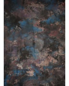 Blue Black Yellow Tie-Dye Photography Muslin Backdrop Background DT-BJ-ZR0072