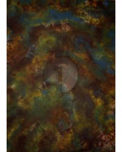 Green and yellow brown Tie-Dye Photography Muslin Backdrop Background DT-BJ-ZR0086
